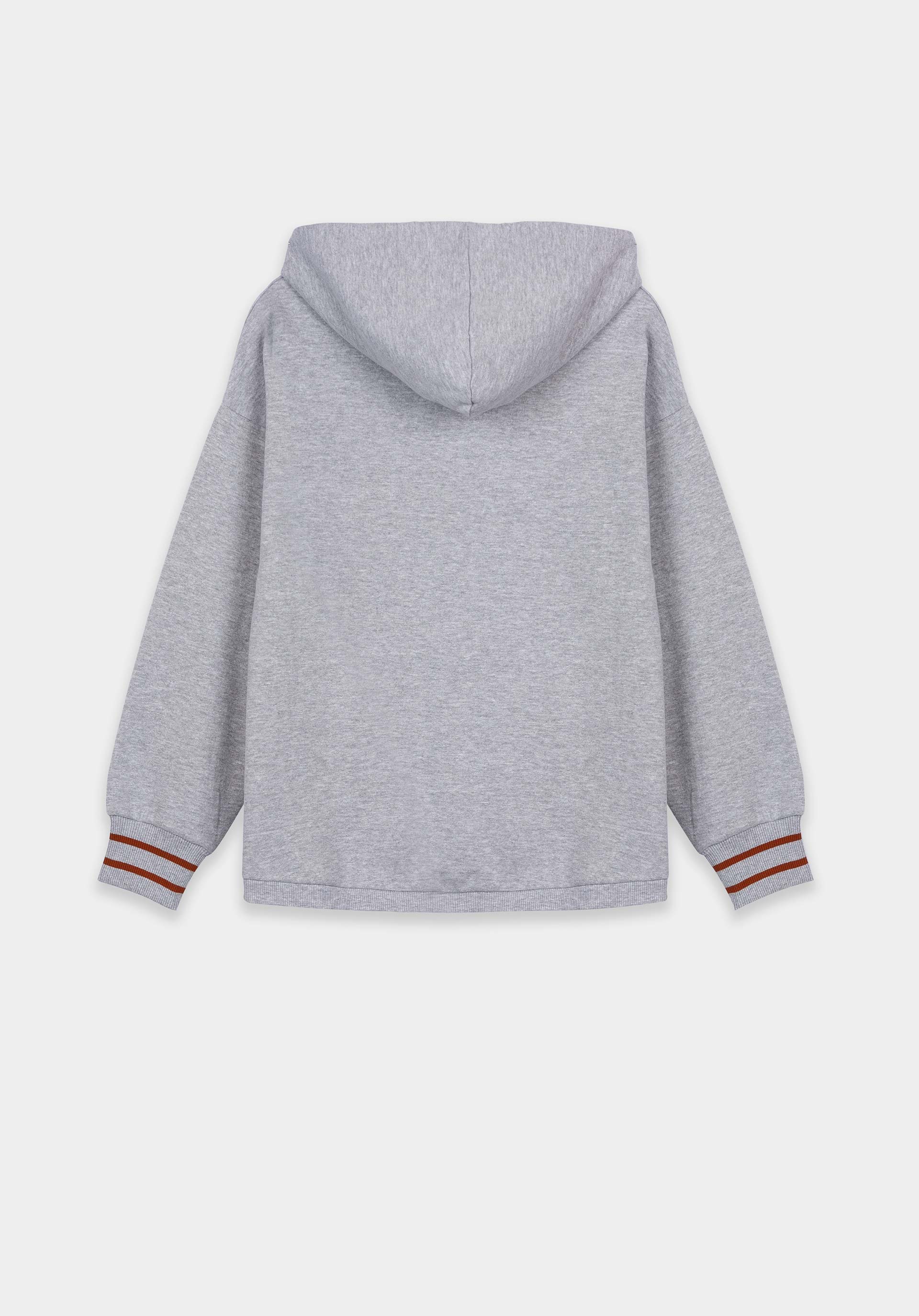 Tiffosi korte sweater grijs