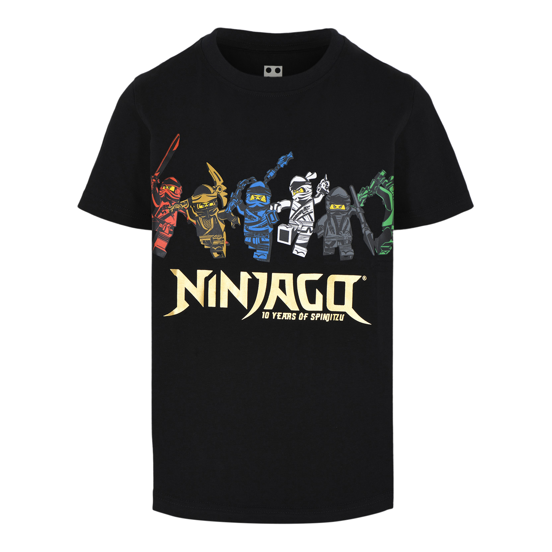 Lego Wear T-shirt 10 jaar Ninjago zwart