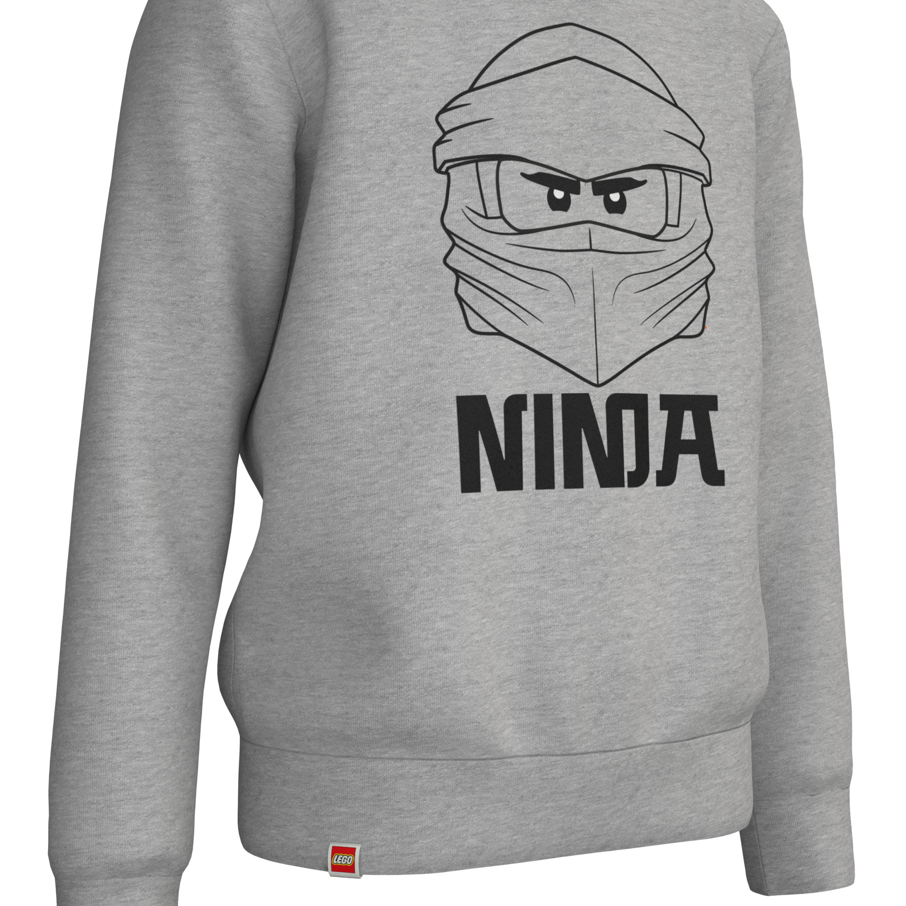 Lego Ninjago sweater grijs