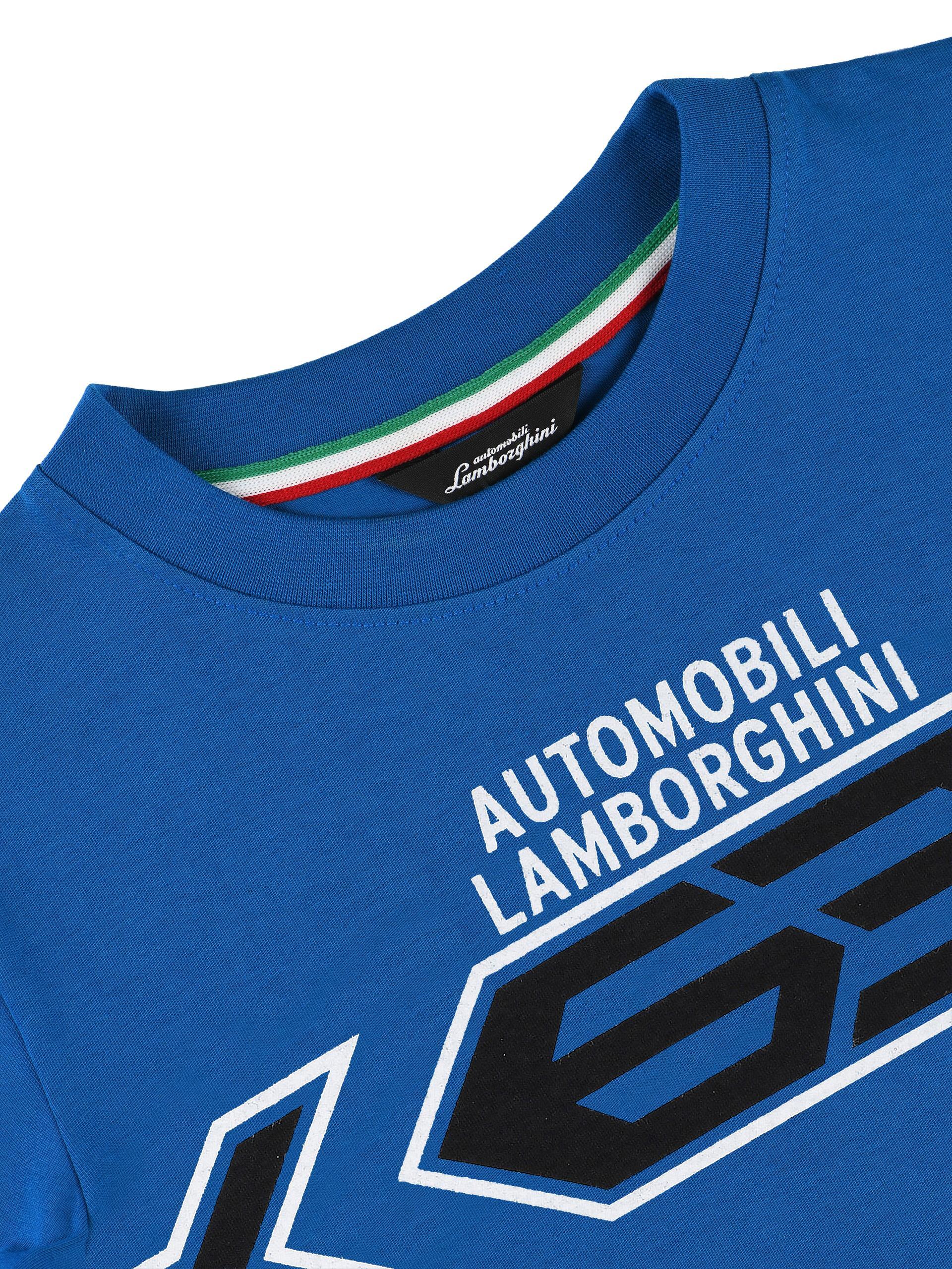 Automobili Lamborghini t-shirt blauw
