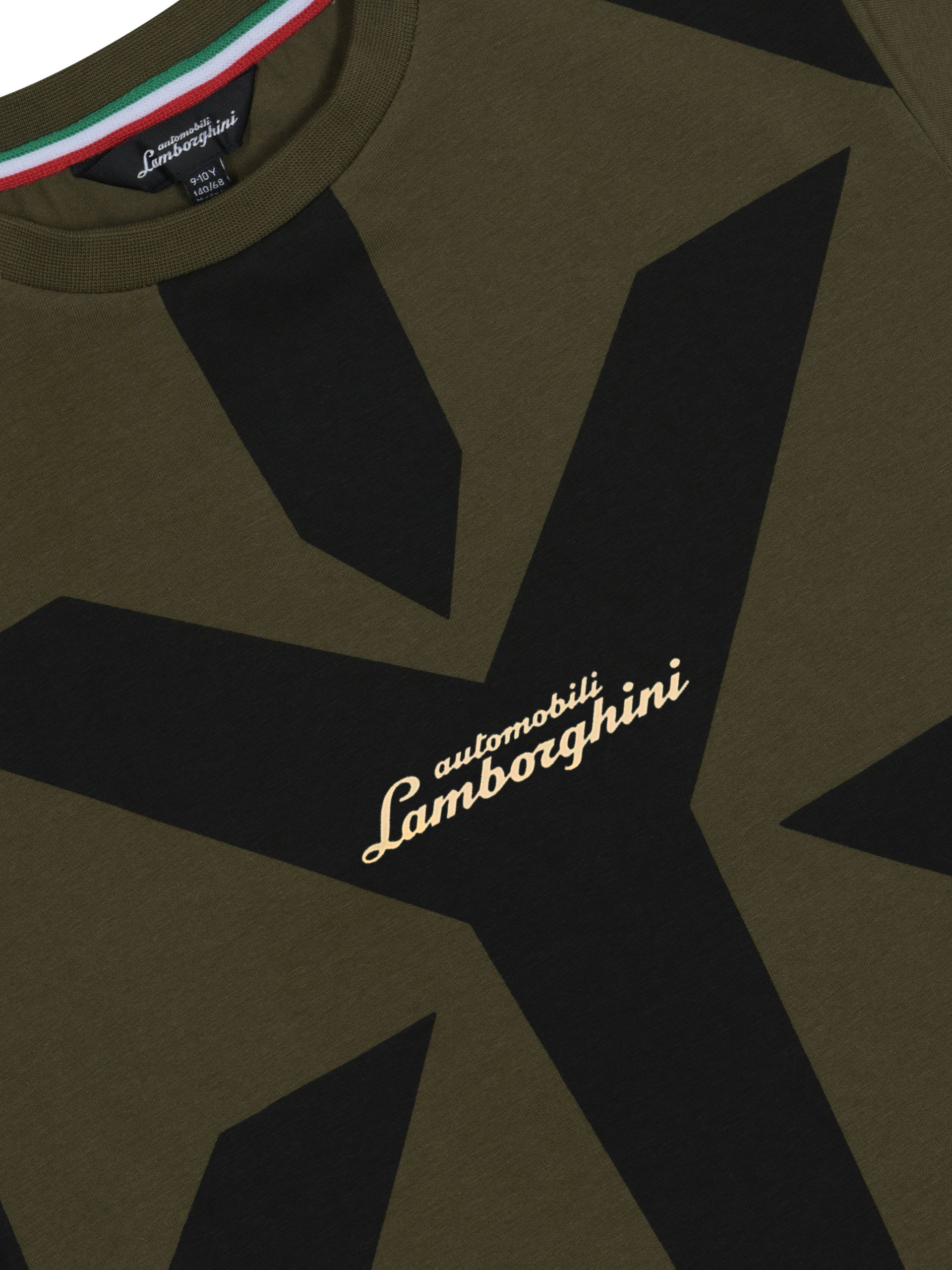 Automobili Lamborghini t-shirt donkergroen