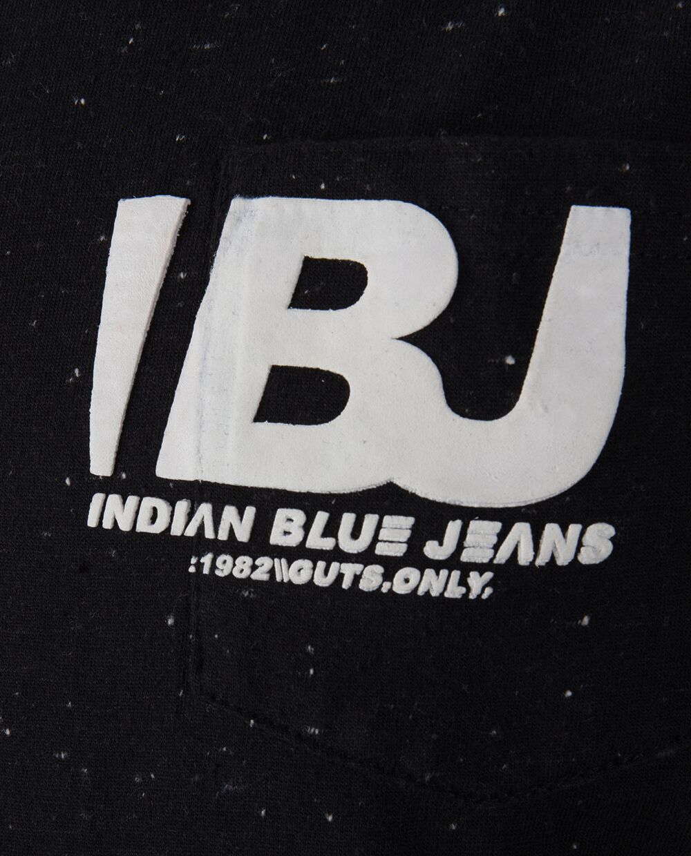 Indian Blue Jeans t-shirt zwart