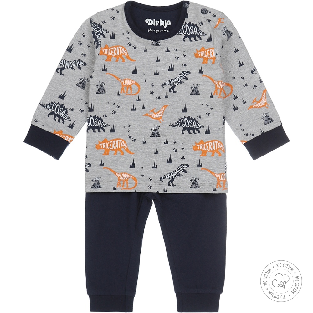 Dirkje babywear pyjama dino 100% biokatoen