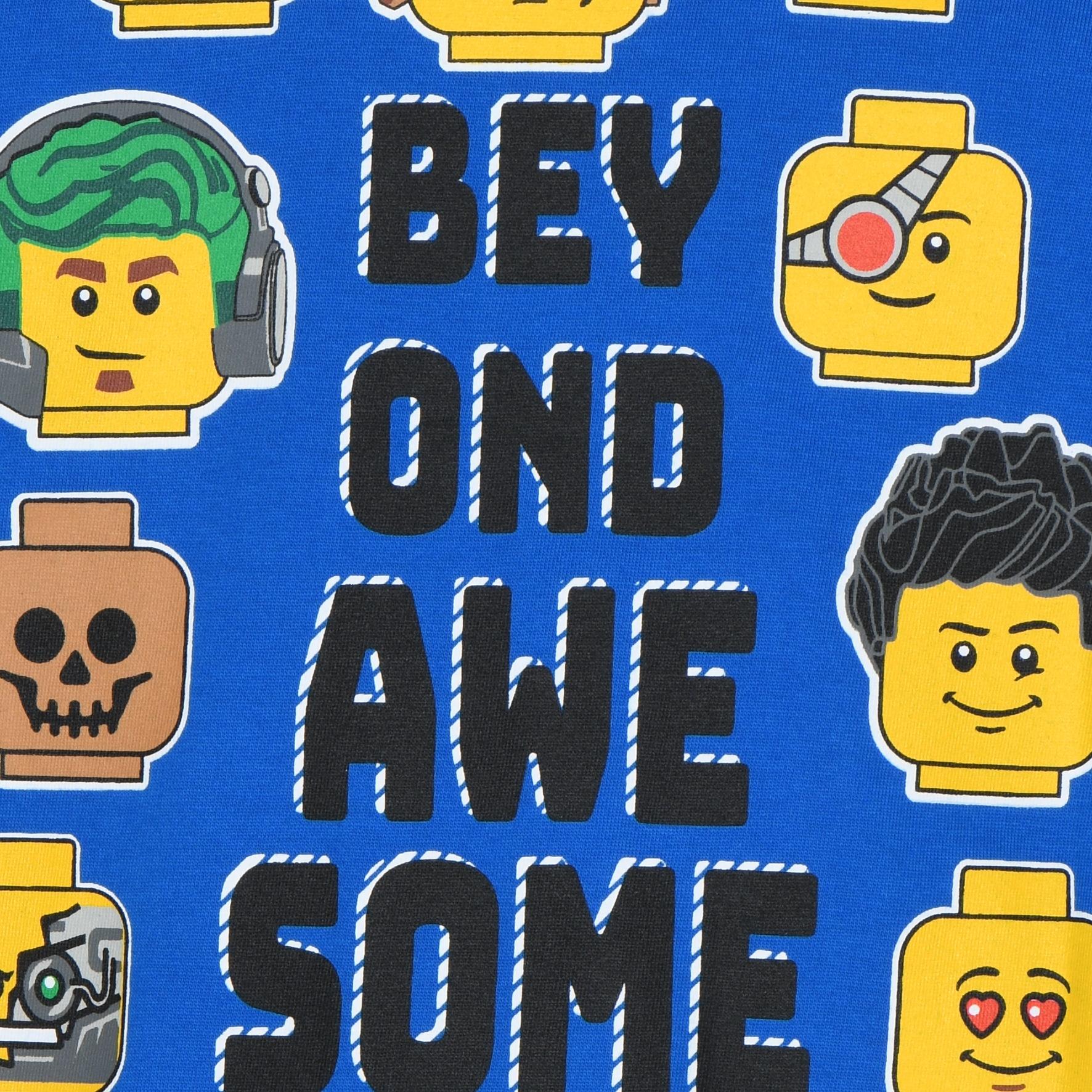 Lego Wear T-Shirt lange mouw blauw beyond awesome 