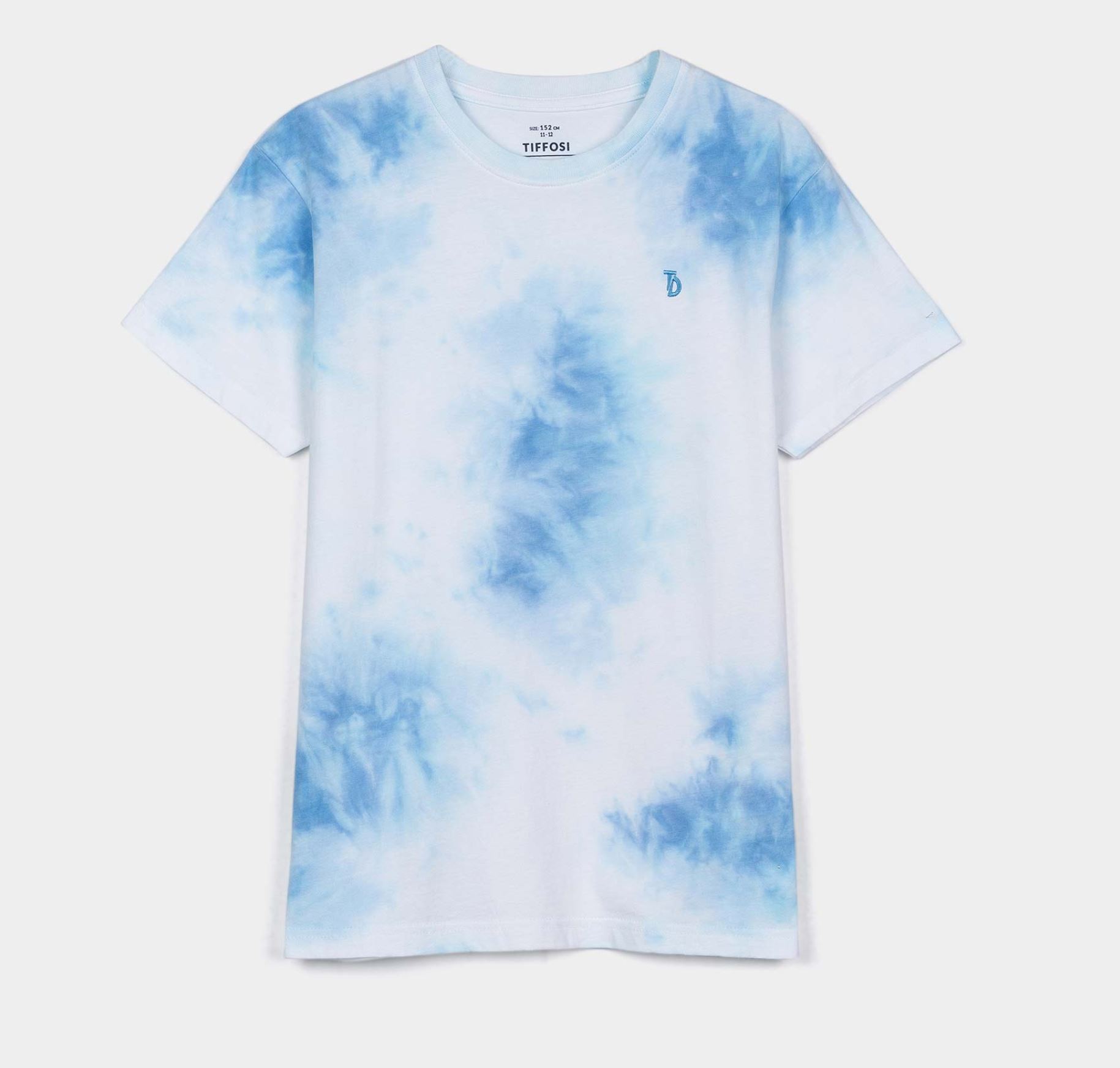 Tiffosi T-Shirt blauw/wit