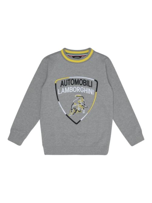 Automobili Lamborghini sweater grijs shield