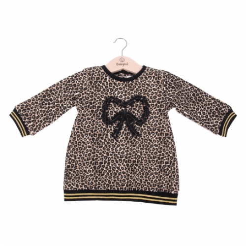 Babybol leopard jurk