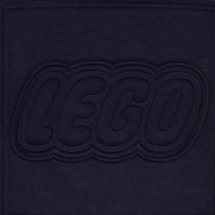 Lego Wear T-shirt Tobias donkerblauw relief print