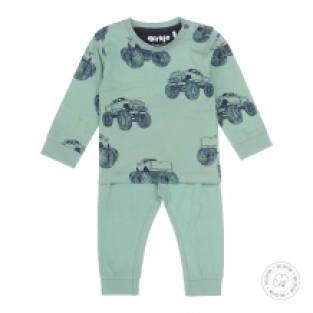 Dirkje babywear pyjama monstertruck 100% biokatoen